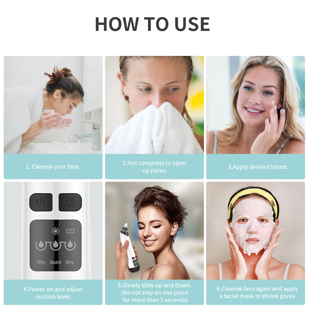 Blackhead suction instrument