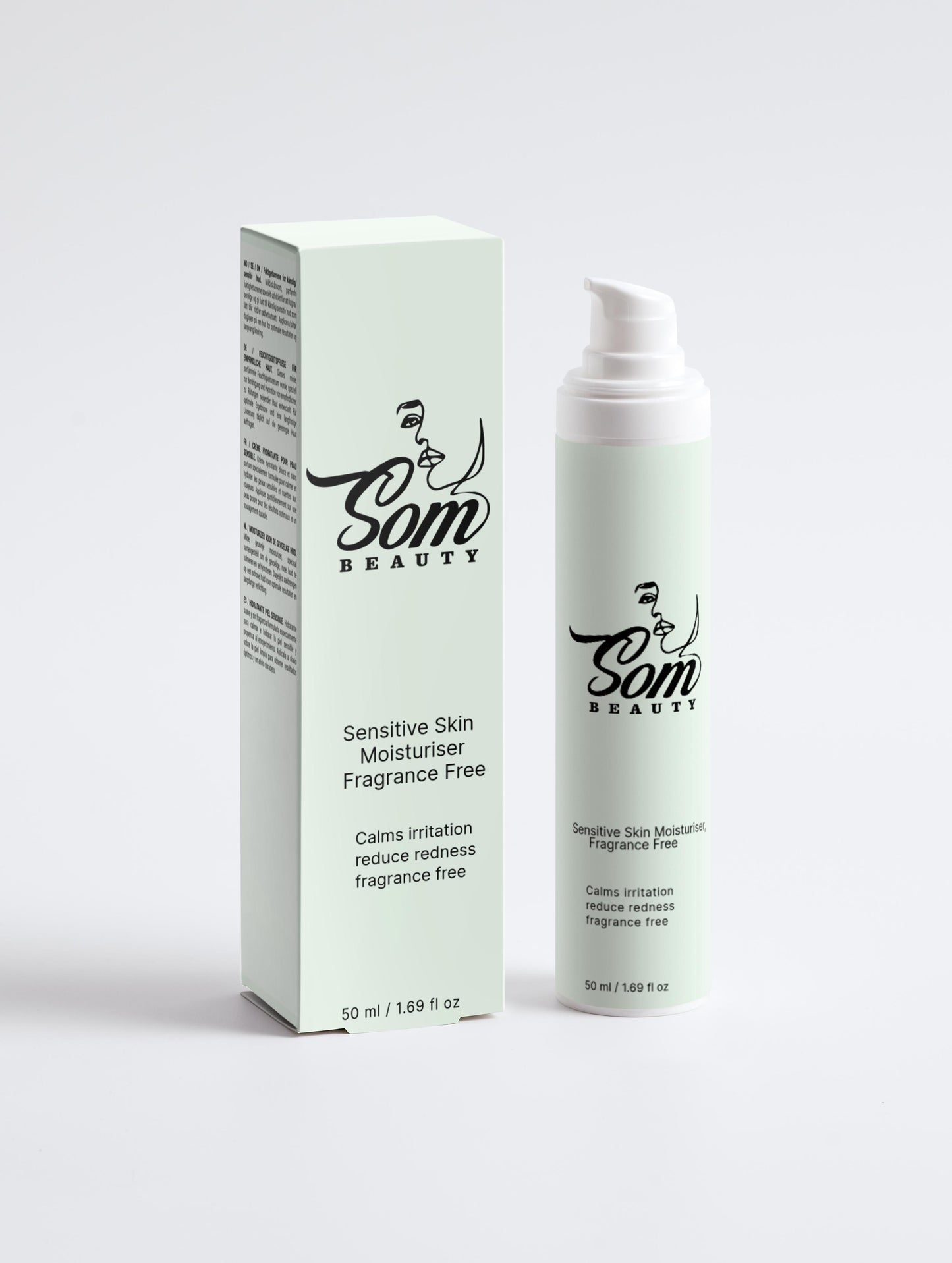 Sensitive Skin Moisturiser, Fragrance Free