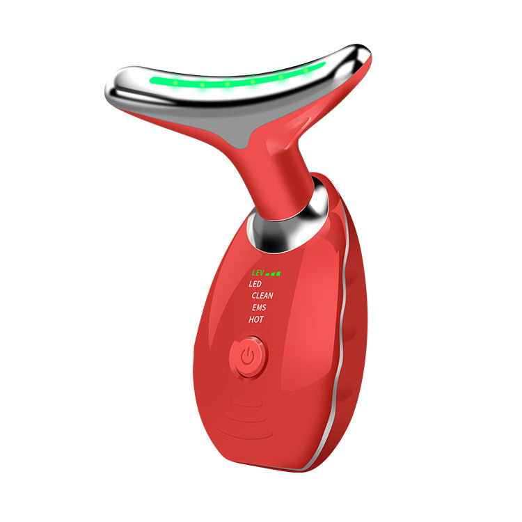 Neck Face Beauty Device EMS Neck Face Lifting Massager Skin Device