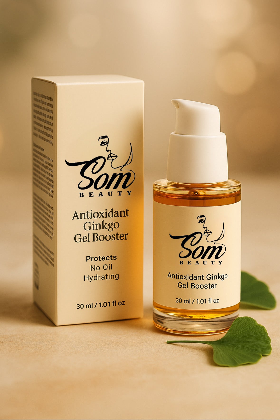 Antioxidant Ginkgo Gel Booster