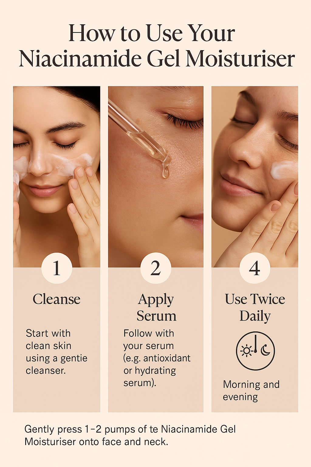 Niacinamide Gel Moisturiser