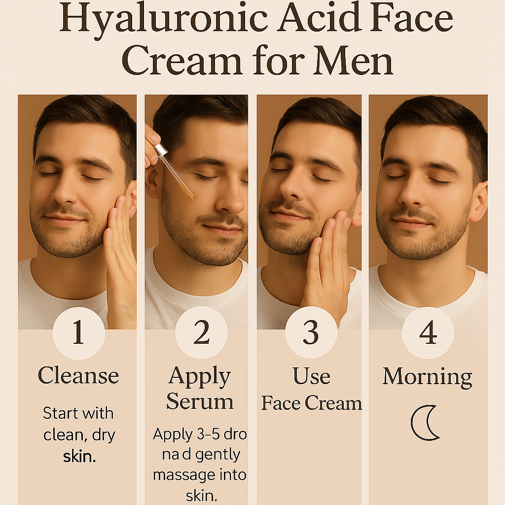 Hyaluronic Acid Face Cream for Men