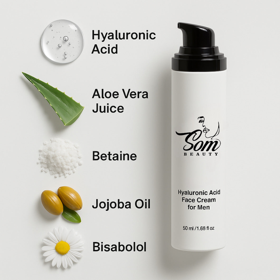 Hyaluronic Acid Face Cream for Men