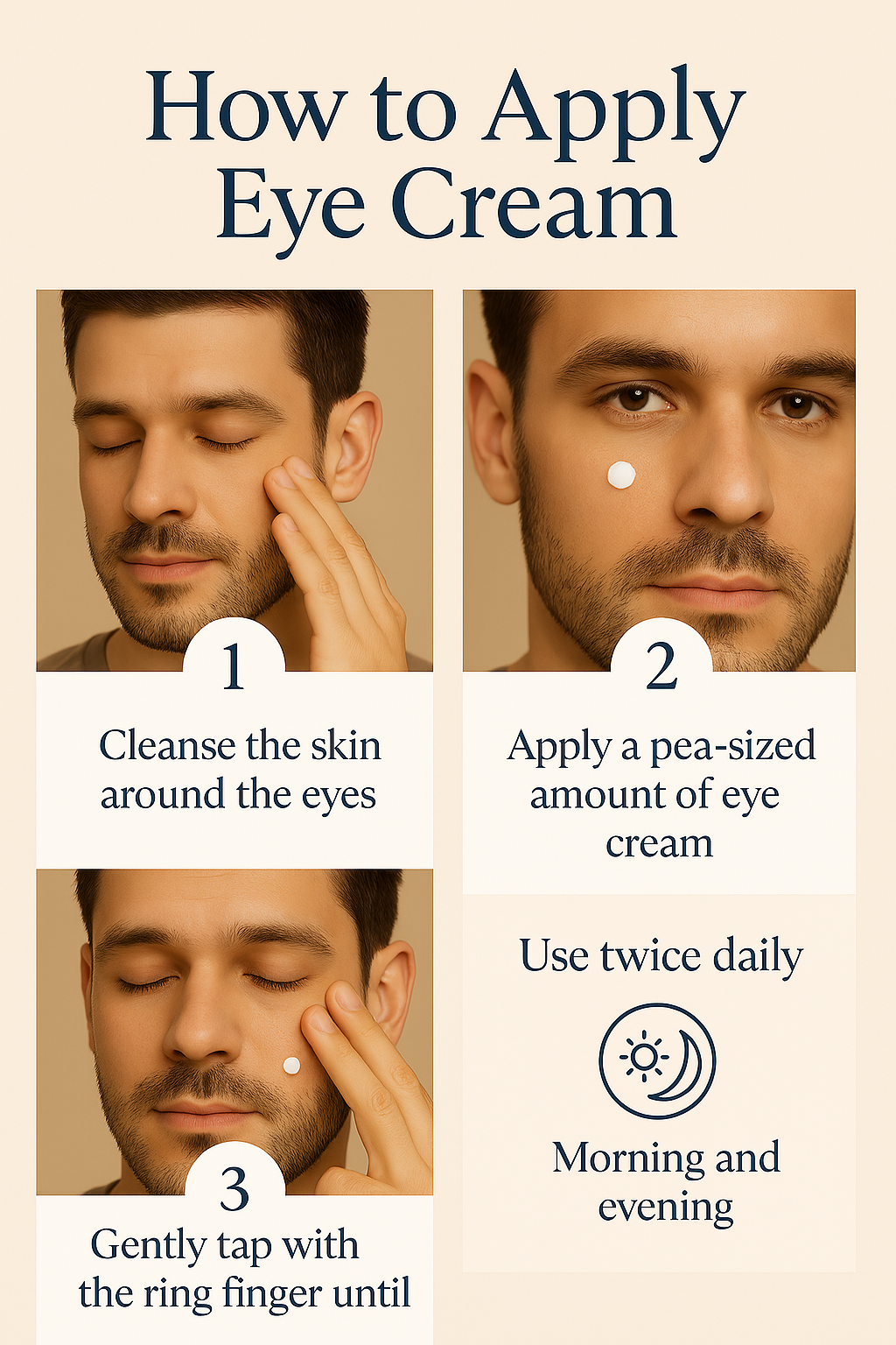 3-in-1 Eye Cream for Men