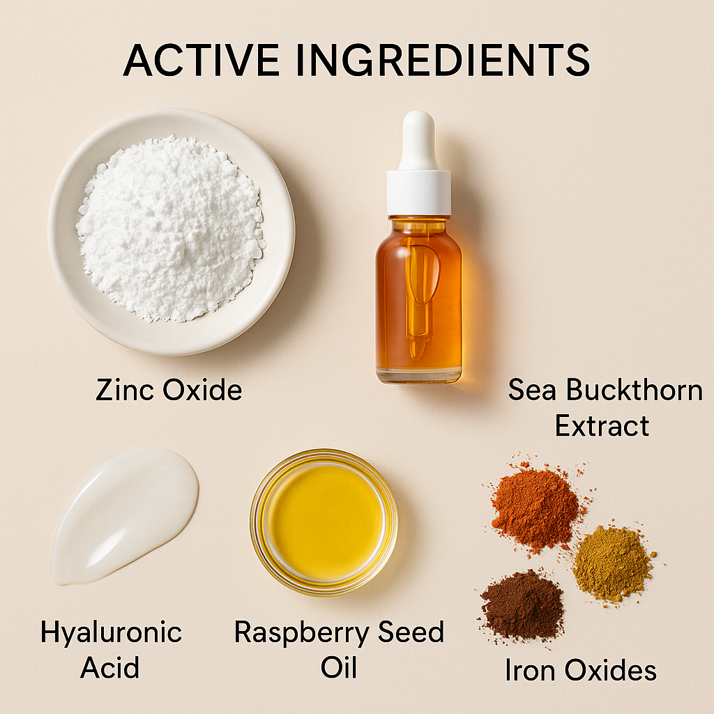 Sunscreen SPF30, with tint