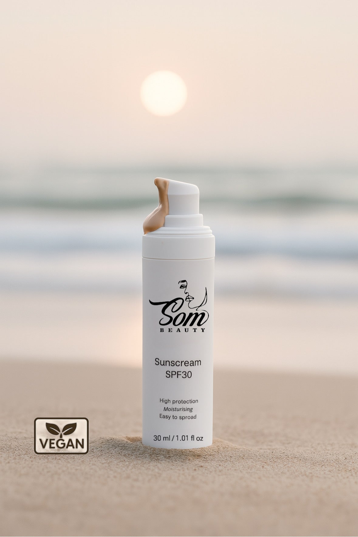 Sunscreen SPF30, with tint