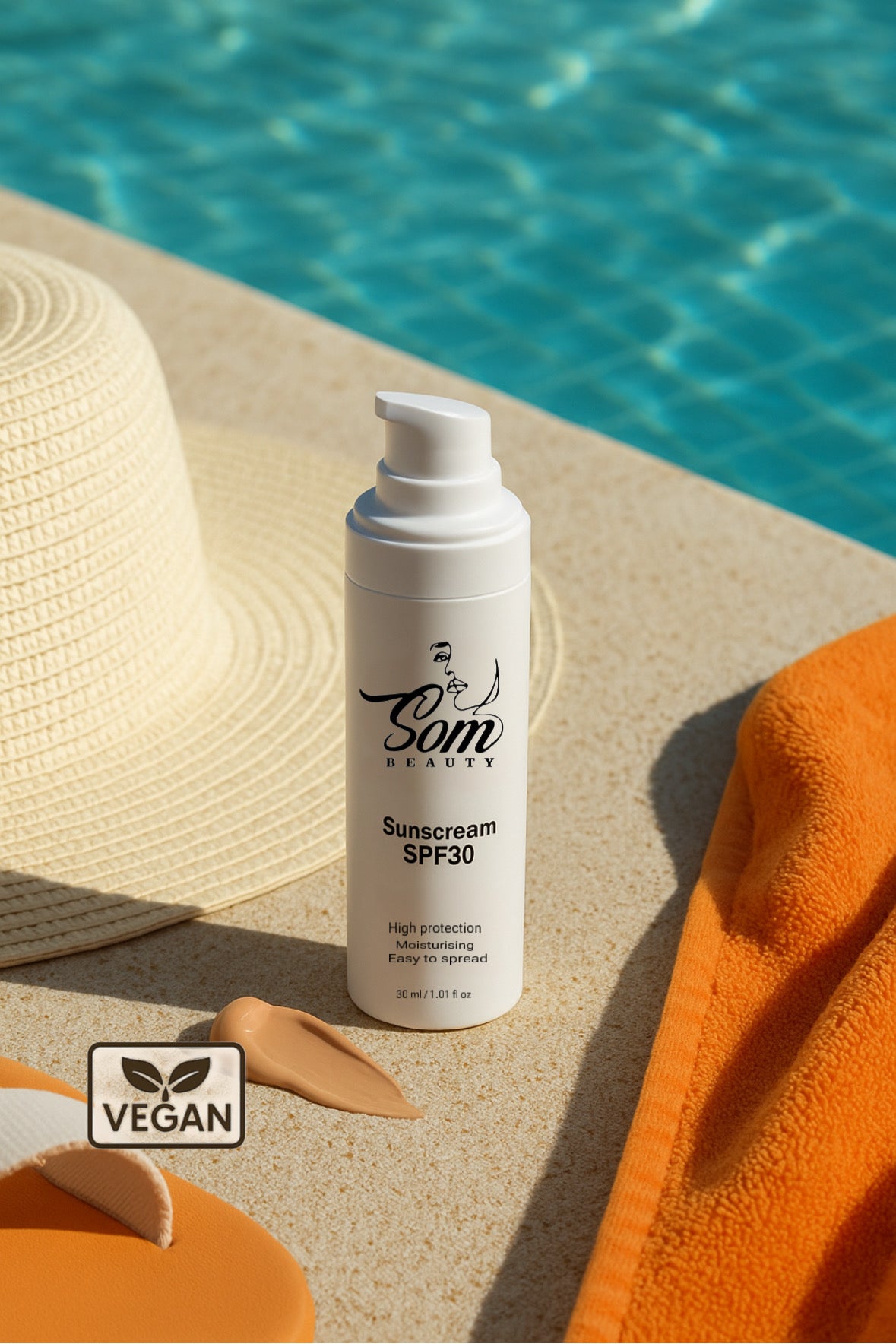 Sunscreen SPF30, with tint