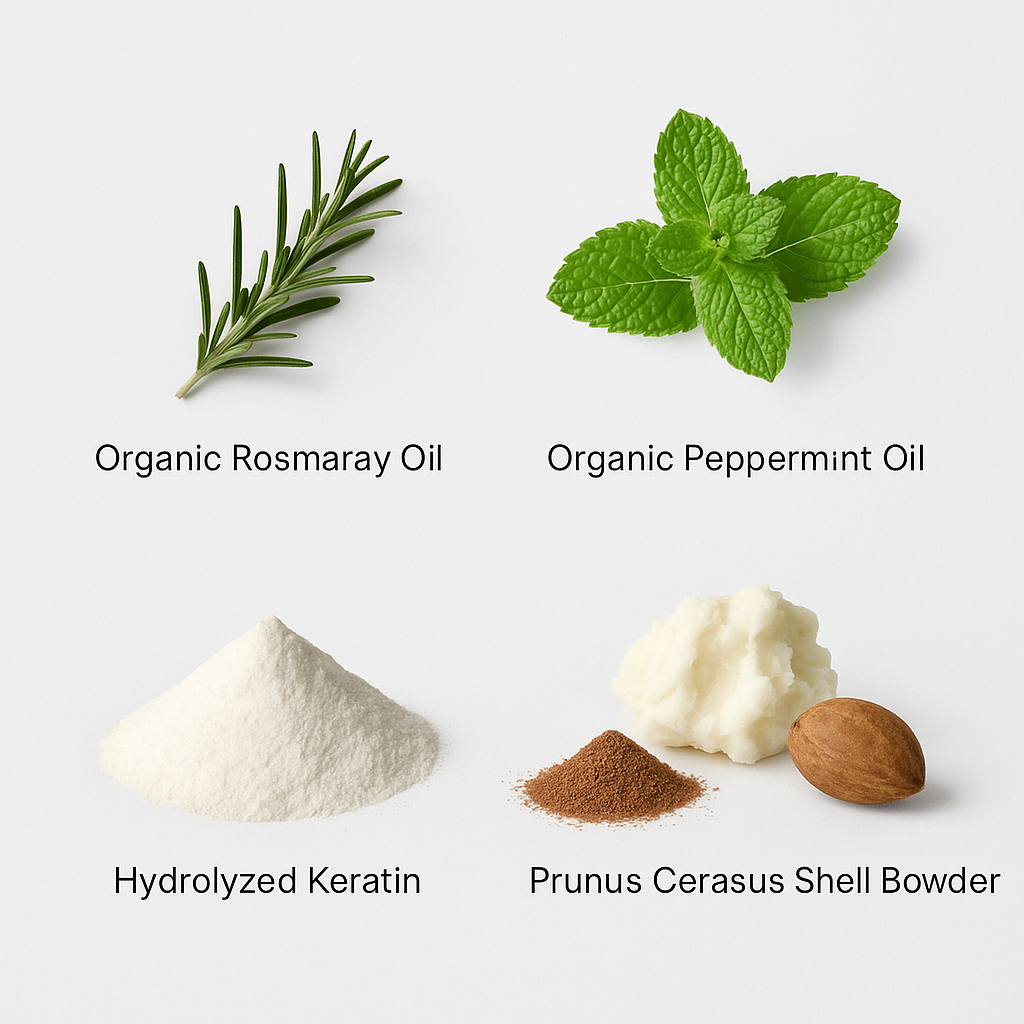 Deep Cleanse Scalp Scrub, Rosemary & Mint