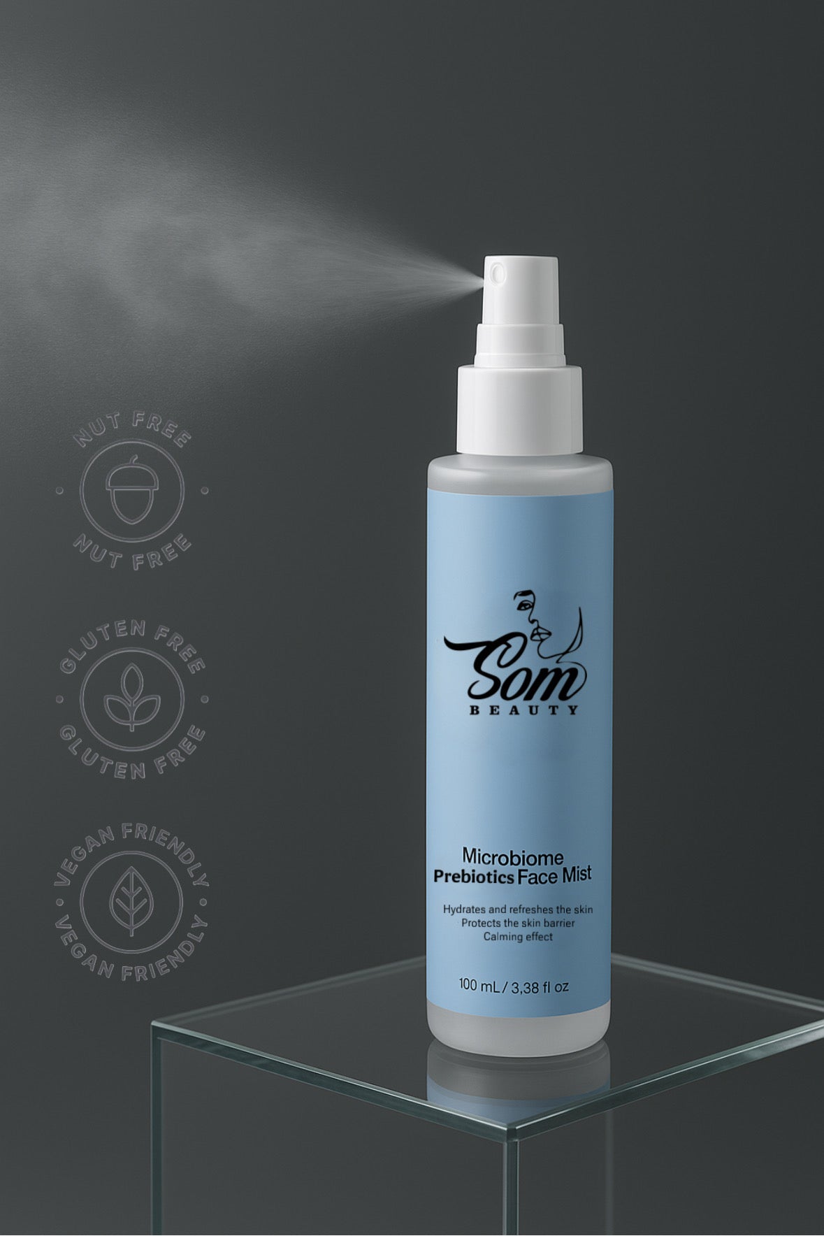 Microbiome Prebiotics Face Mist