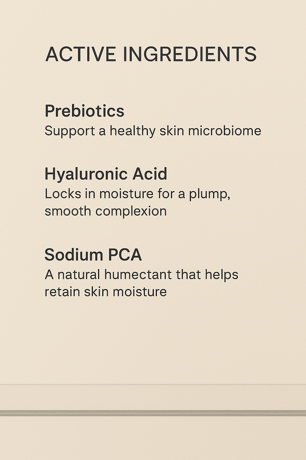 Microbiome Prebiotics Face Mist