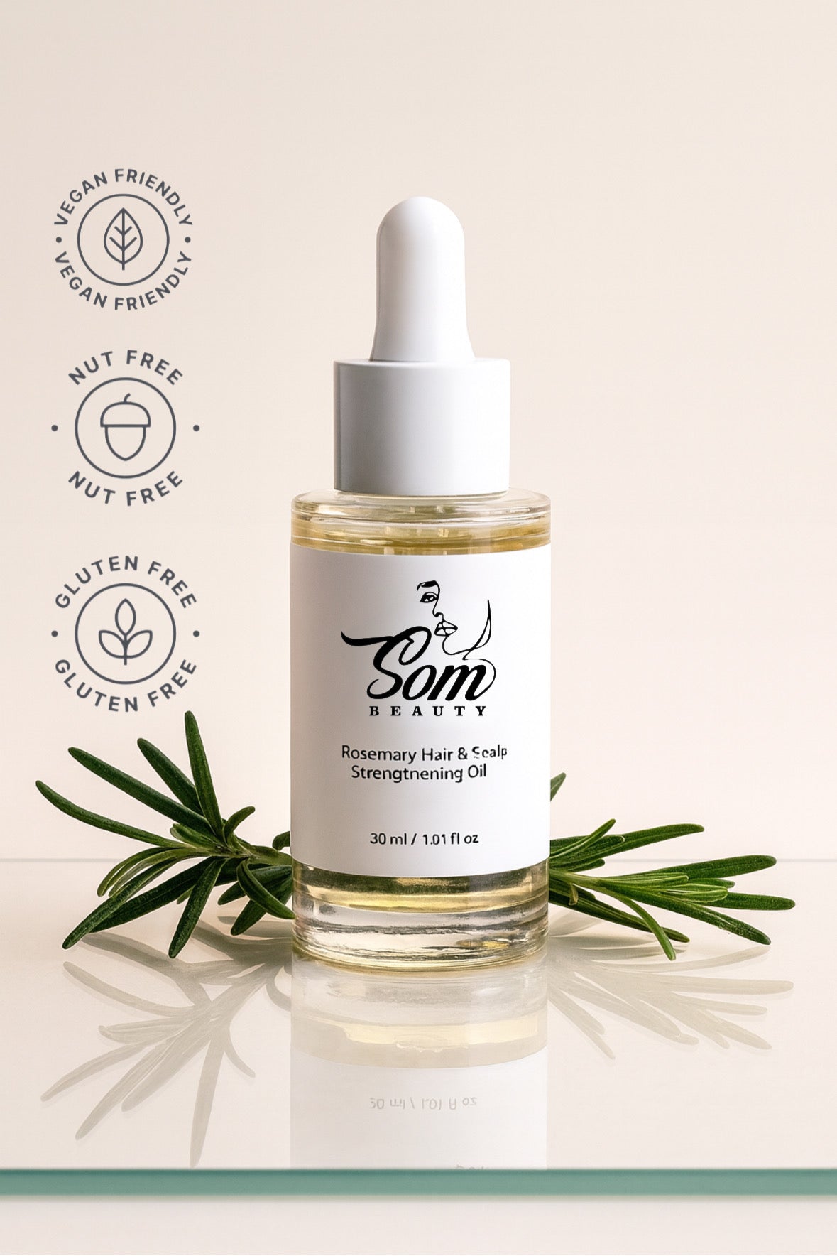 Rosemary Hair & Scalp Strengthening Oil