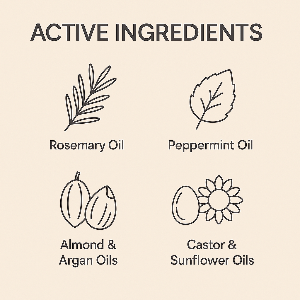 Rosemary Hair & Scalp Strengthening Oil