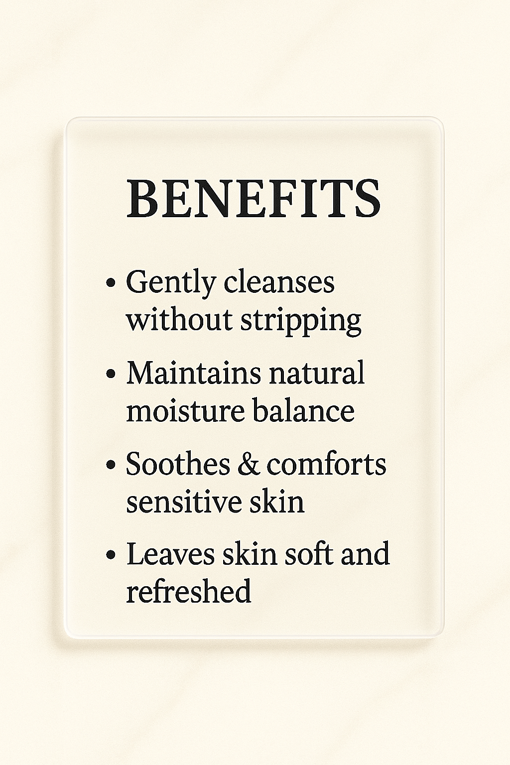 Sensitive Skin Face & Body Cleanser