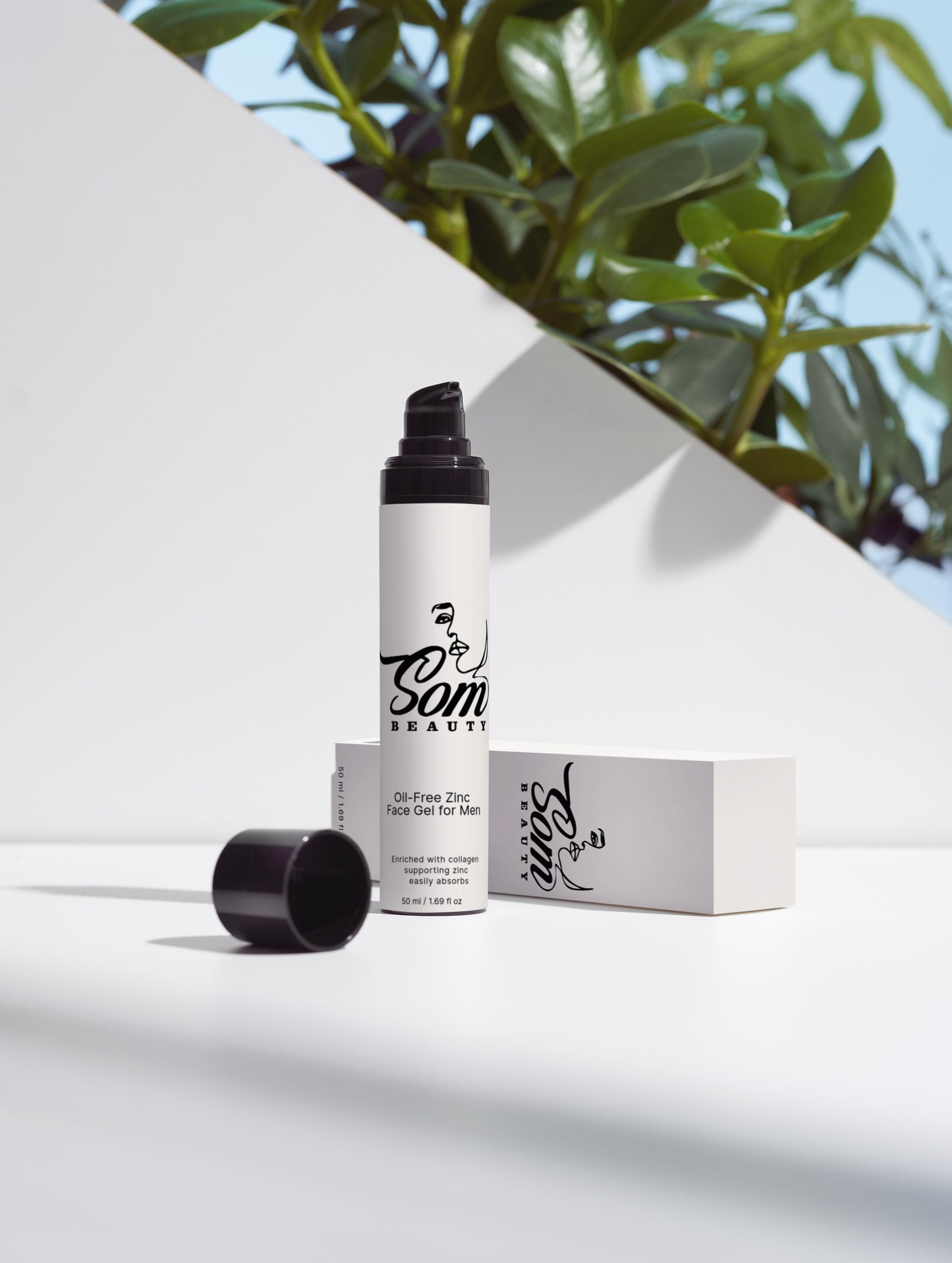 Oil-Free Zinc Face Gel for Men