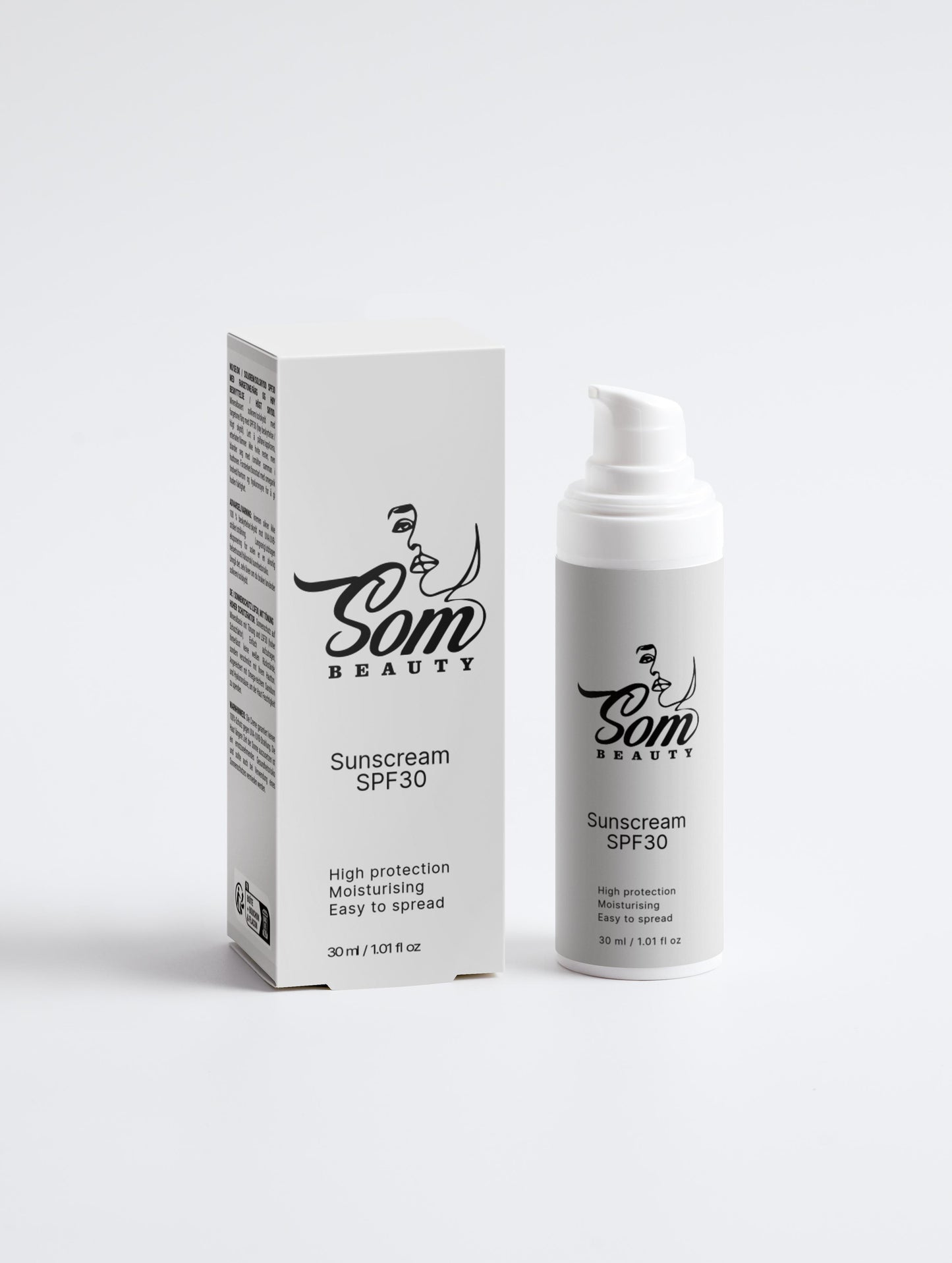 Sunscreen SPF30, with tint