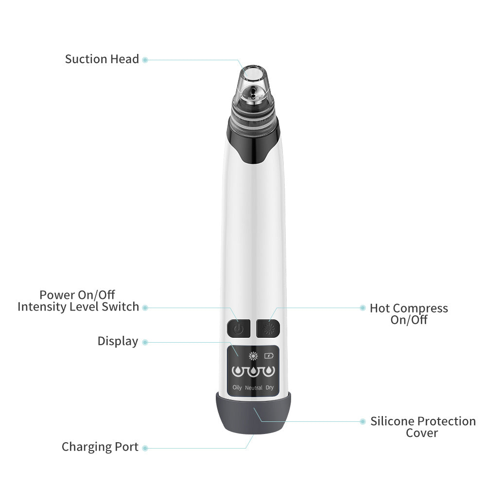 Blackhead suction instrument