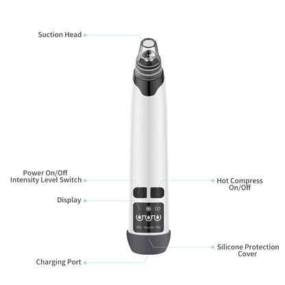 Blackhead suction instrument