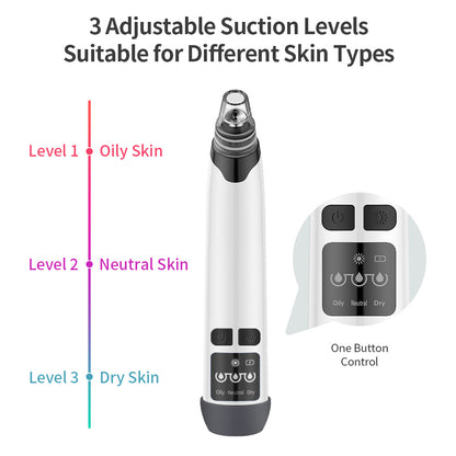 Blackhead suction instrument