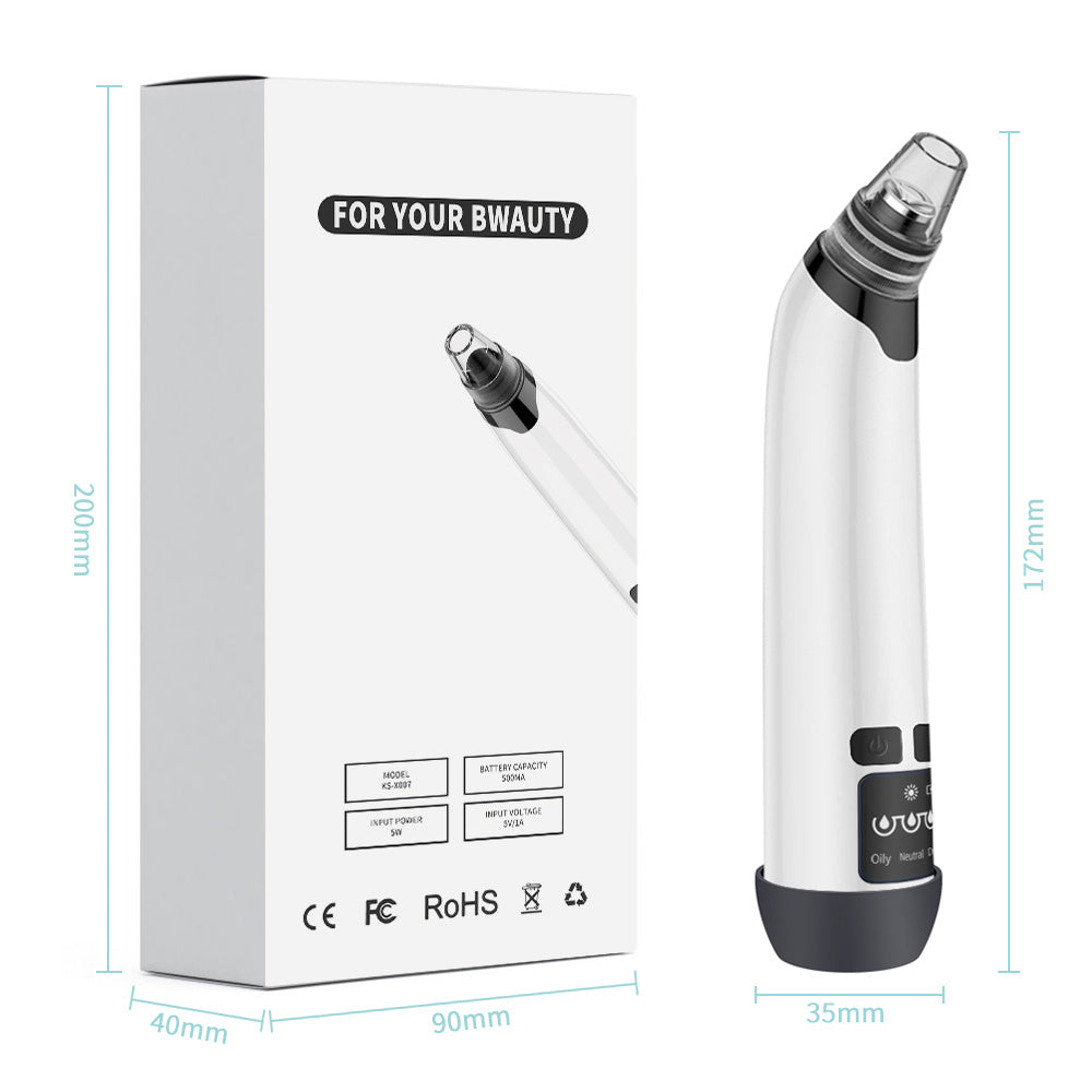 Blackhead suction instrument