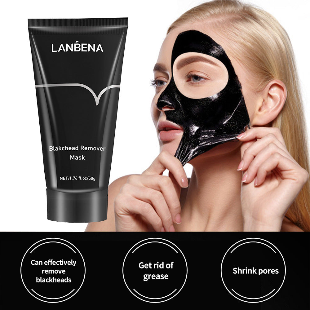 Tear the nasal membrane to remove blackheads