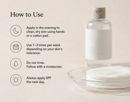 Glykolsäure-Flüssig-Exfoliator