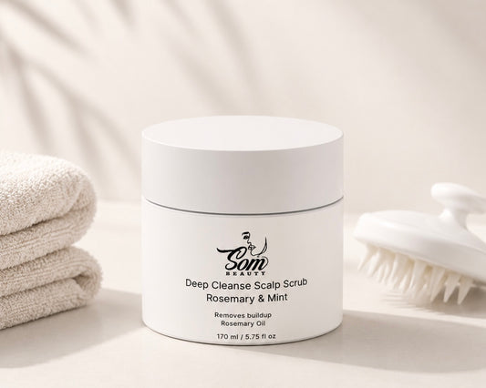 Deep Cleanse Scalp Scrub, Rosemary & Mint