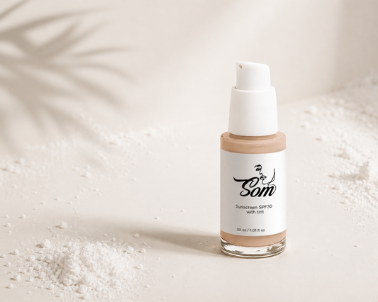 Sunscreen SPF30, with tint