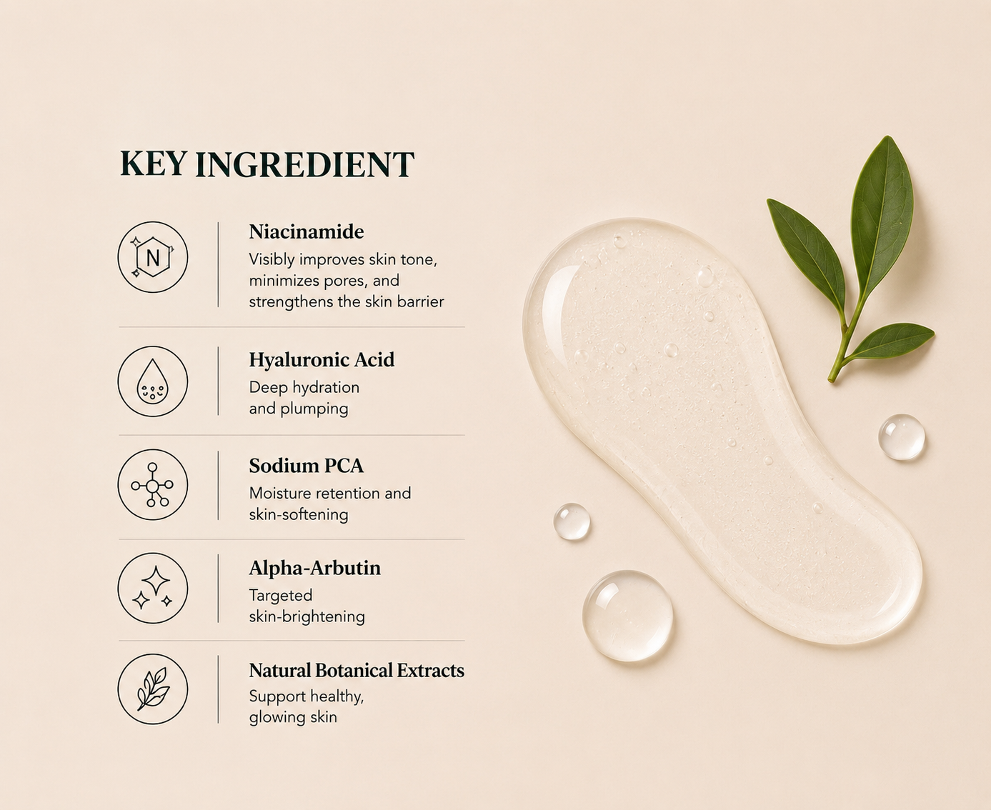 Pigmentutjämnande serum