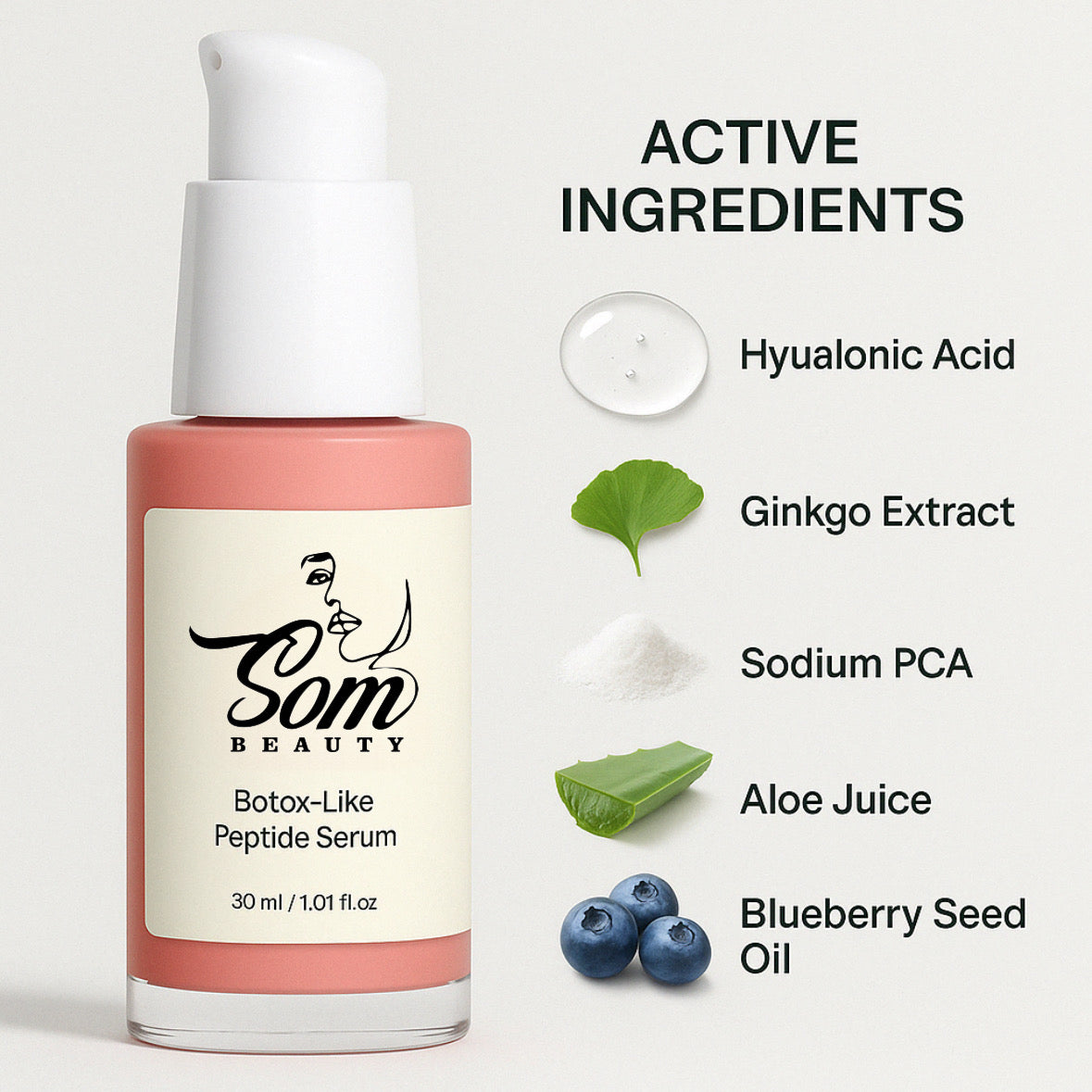 Botox-Like Peptide Serum