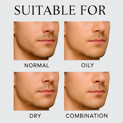 Oil-Free Zinc Face Gel for Men