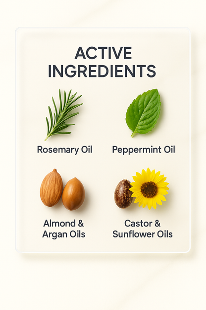 Rosemary Hair & Scalp Strengthening Oil