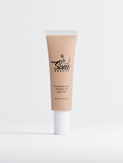Foundation with Peptides, 15 Light Cool