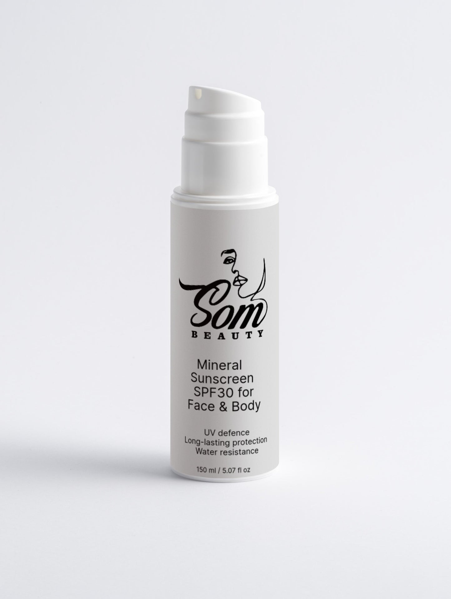 Mineral Sunscreen SPF30 for Face & Body, no tint
