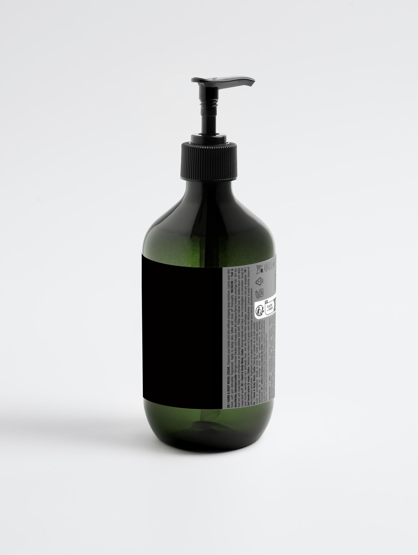 Hand & Body Wash, Peppermint & Dark Cedar